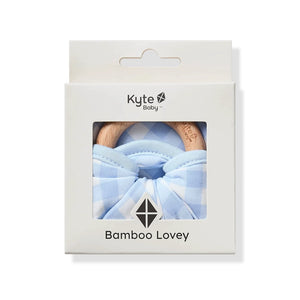 Kyte Baby Lovey in Gingham Breeze