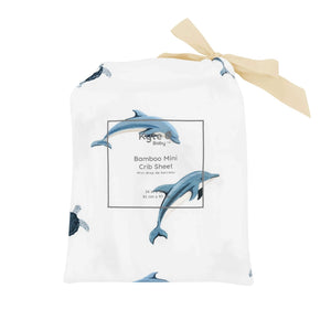 Kyte Baby Mini Crib Sheet in Dolphin