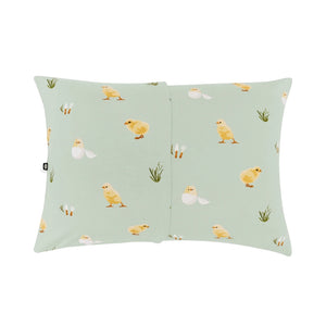 Kyte Baby Toddler Pillowcase in Aloe Chick