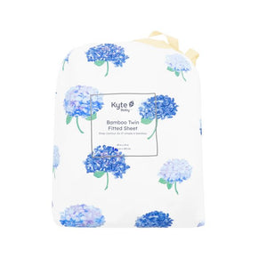 Kyte Baby Printed Twin Sheet in Hydrangea