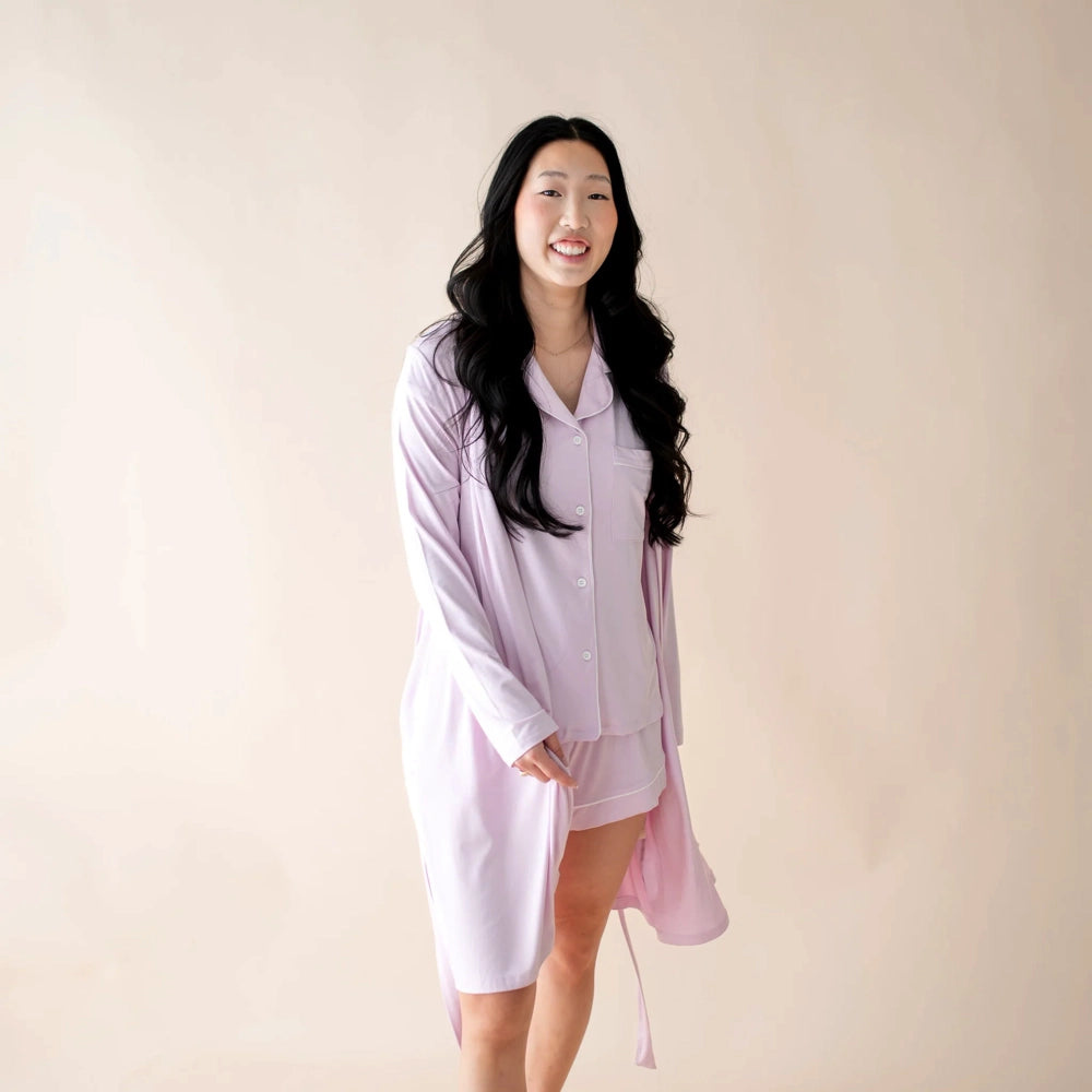 Kyte Mama Women's Lounge Robe in Thistle