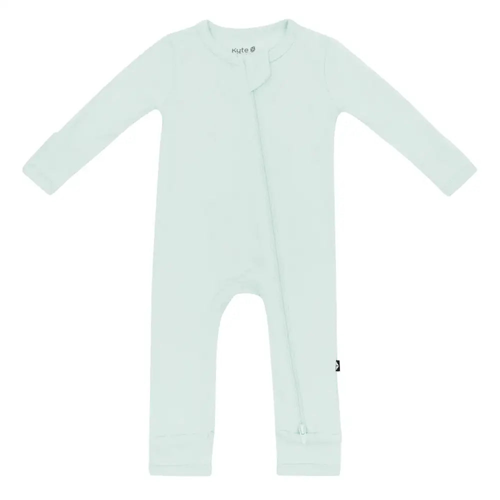 Kyte Baby Zippered Romper in Dew