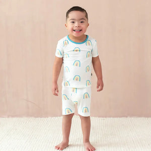 Kyte Baby Short Sleeve Pajama in Makai Rainbow