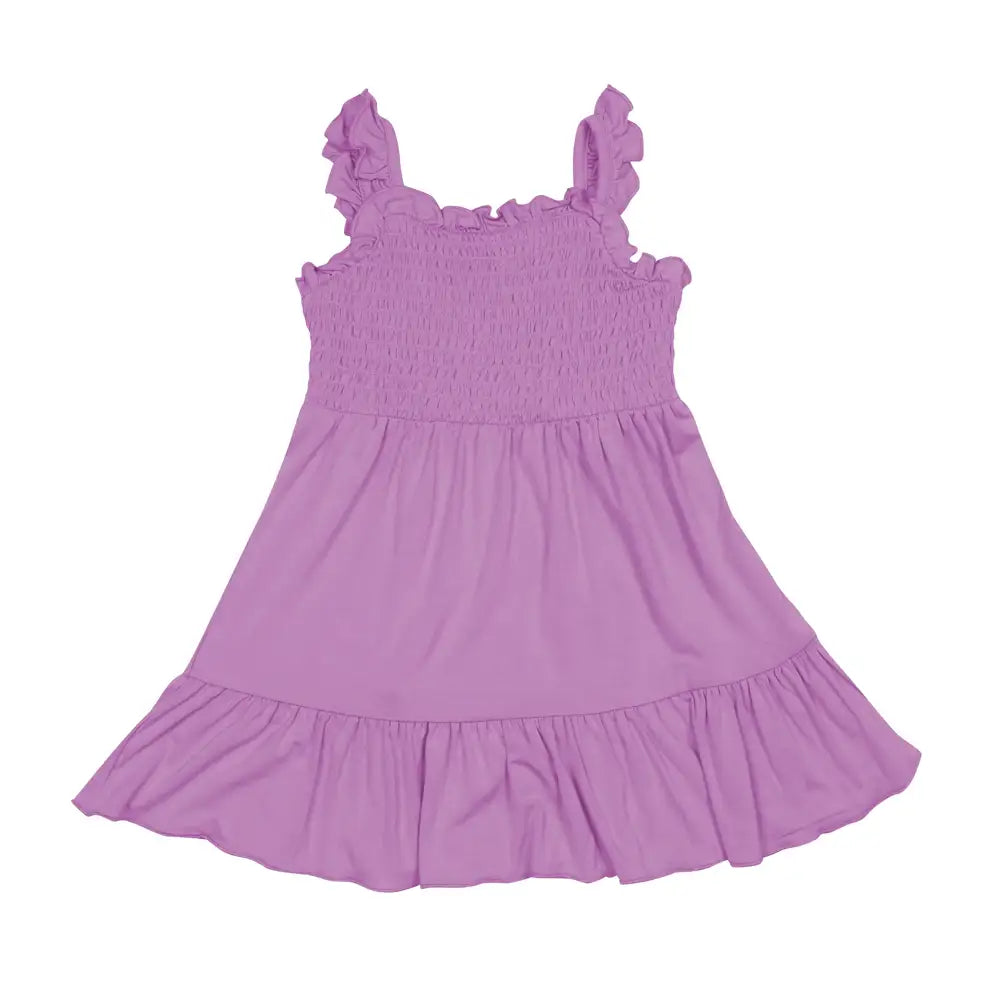 Kyte Baby Smocked Dress in Poi