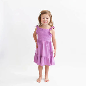 Kyte Baby Smocked Dress in Poi