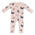 Kyte Baby Printed Snap Romper in Blush Butterfly