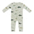 Kyte Baby Printed Snap Romper in Fishing