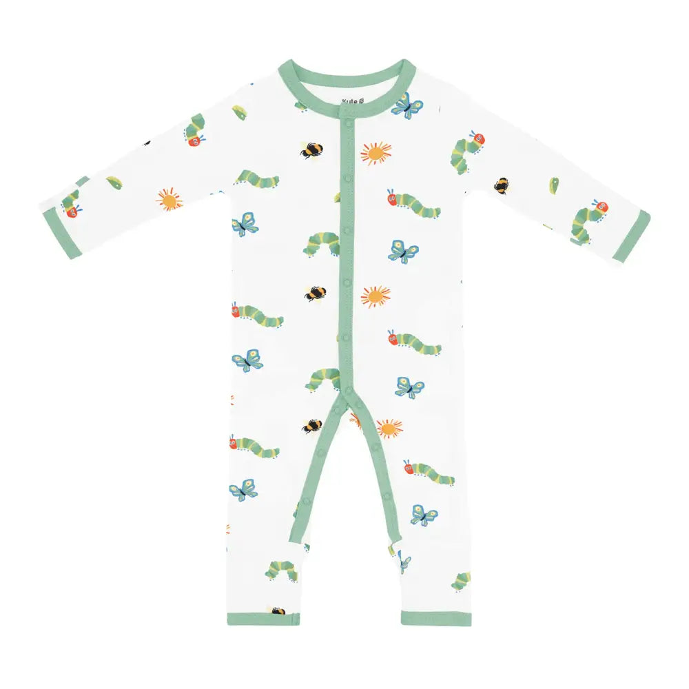 Kyte Baby Snap Romper in Very Hungry Caterpillar