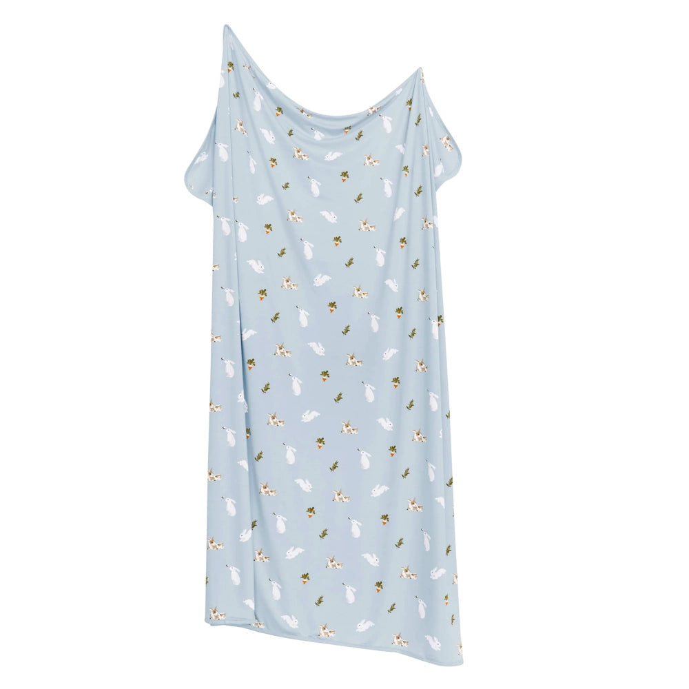 Kyte Baby Swaddle in Ice Rabbit