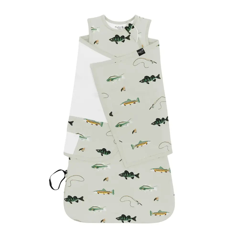 Kyte Baby Sleep Bag Swaddler in Fishing