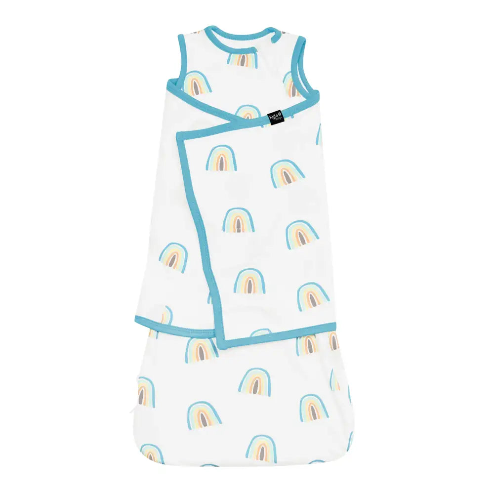 Kyte Baby 0.5 Tog Swaddler in Makai Rainbow