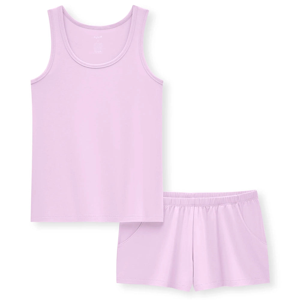 Kyte Mama Women's Tank Set in Thistle
