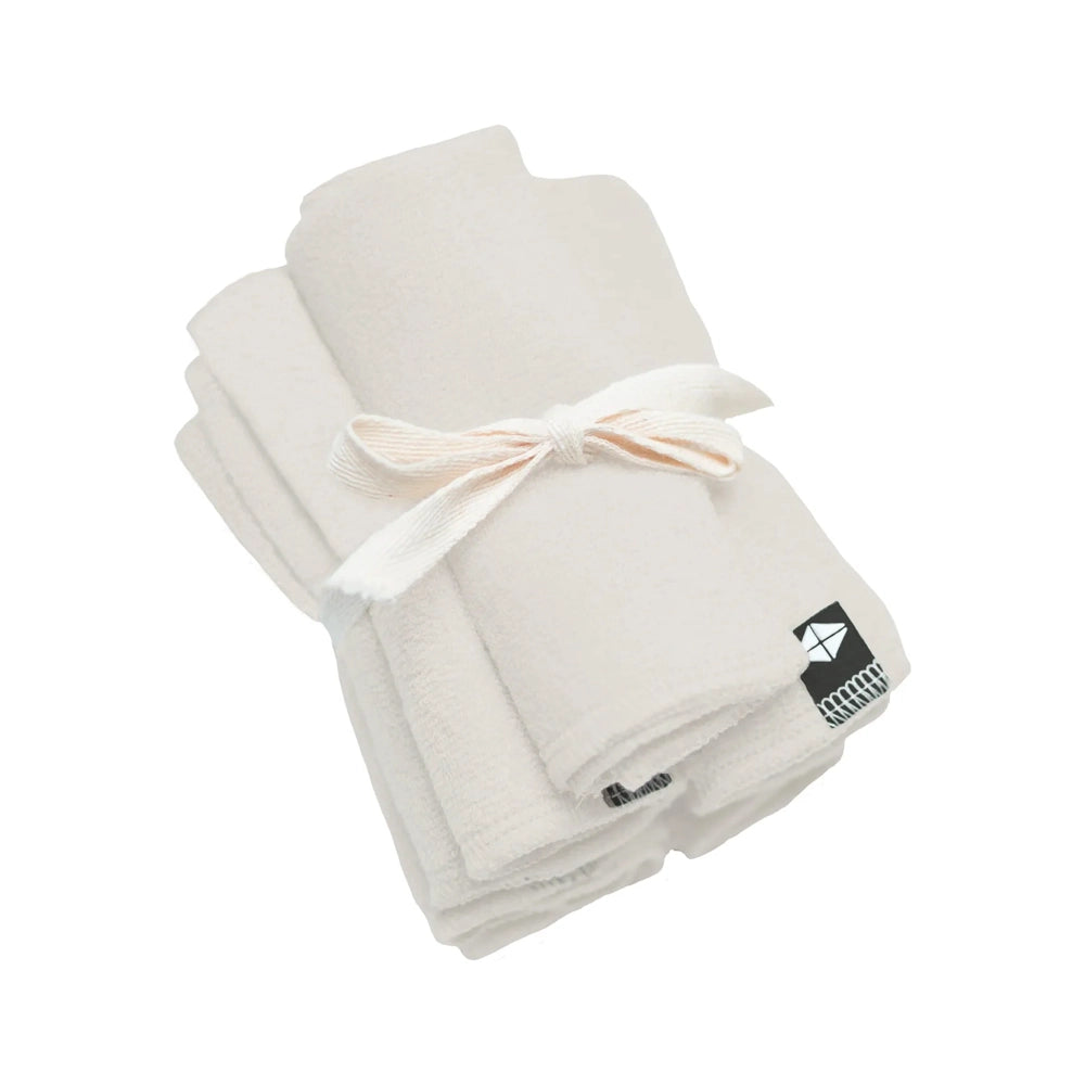 Kyte Baby Terry 5-pack Washcloth in Oat