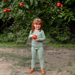 Kyte Baby Long Sleeve Toddler Pajama Set in Thyme