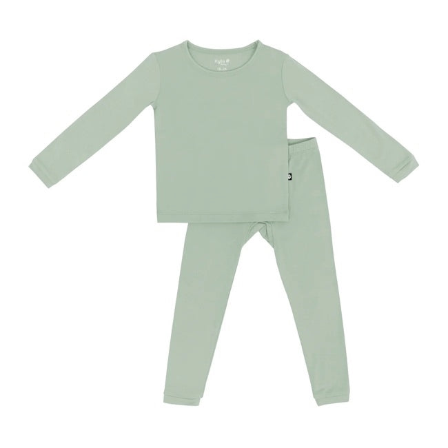 Kyte Baby Long Sleeve Toddler Pajama Set - Thyme