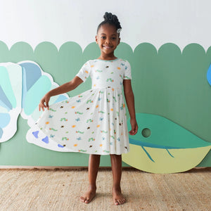 Kyte Baby Twirl Dress in The Very Hungry Caterpillar and Friends
