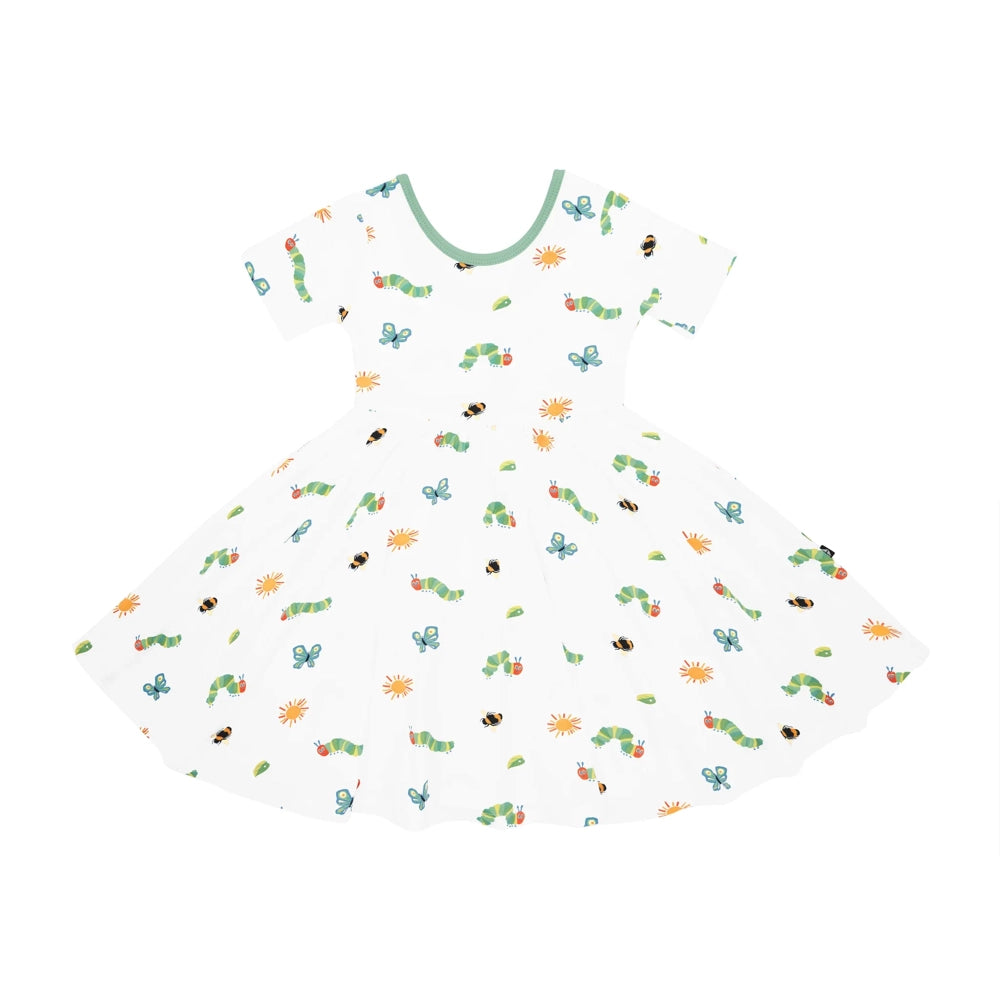 Kyte Baby Twirl Dress in The Very Hungry Caterpillar and Friends