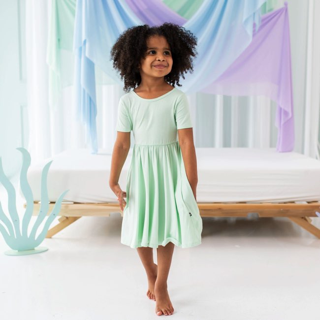 Mint baby dress outlet