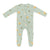 Kyte Baby Zippered Footie in Aloe Chick