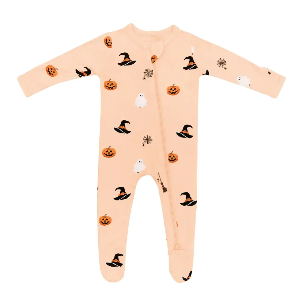 Kyte Baby Zippered Footie in Bewitched