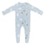 Kyte Baby Zippered Footie in Ice Rabbit