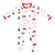 Kyte Baby Zippered Footie in Santa Sleigh