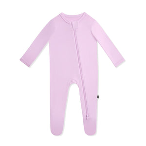 Kyte Baby Zippered Footie in Thistle