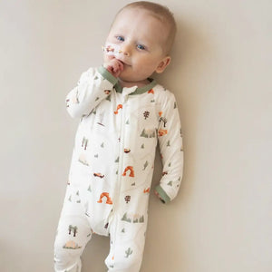 Kyte Baby Zippered Romper in Road Trip