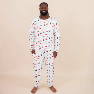 Kyte Men's Jogger Set in Santa Sleigh