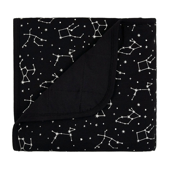 Kyte Baby Printed Baby Blanket in Midnight Constellation