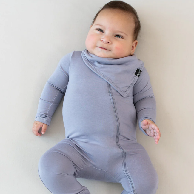 kyte baby bib in haze