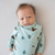 kyte baby printed bib in trail