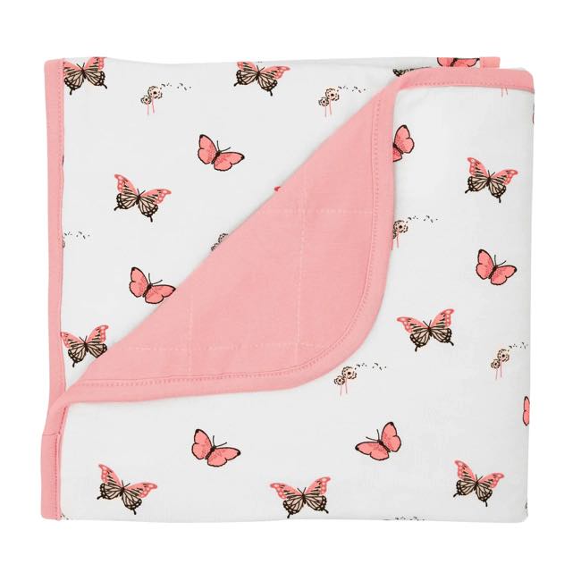 Kyte Baby Printed Baby Blanket in Butterfly
