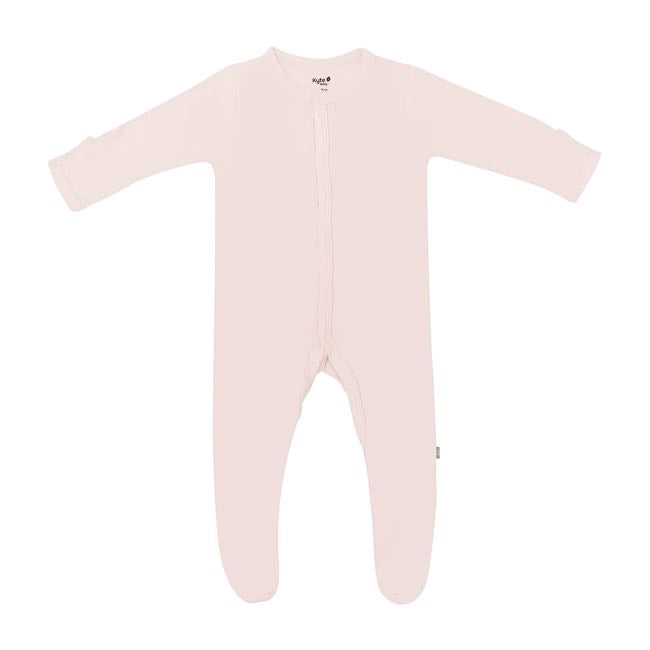 Kyte Baby Snap Footie in Blush