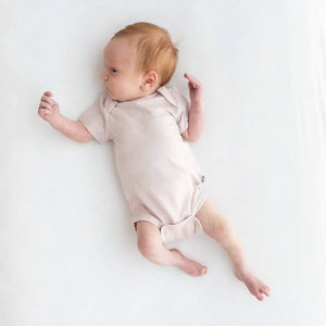 Kyte Baby Short Sleeve Bodysuit in Blush