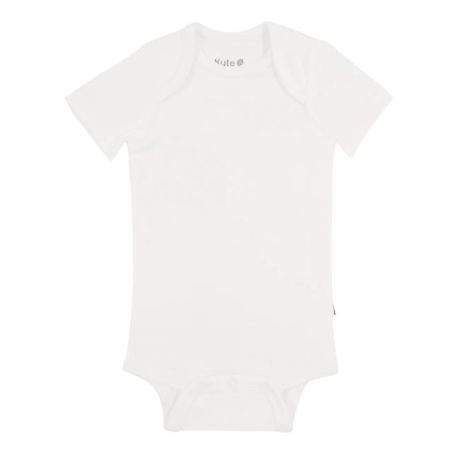 Kyte Baby Short Sleeve Bodysuit in Cloud