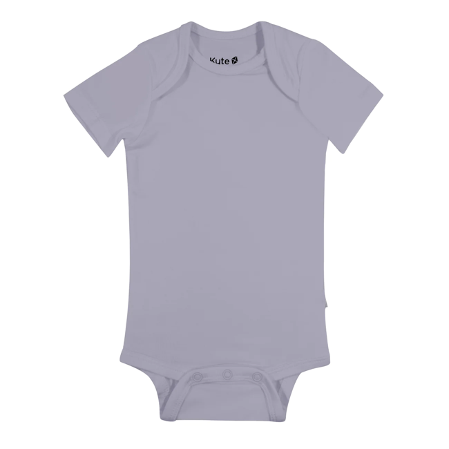 Kyte Baby Short Sleeve Bodysuit in Haze