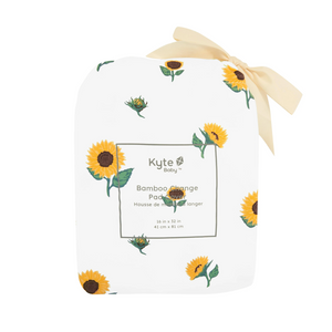Kyte Baby Printed Change Pad Cover in Sunflower