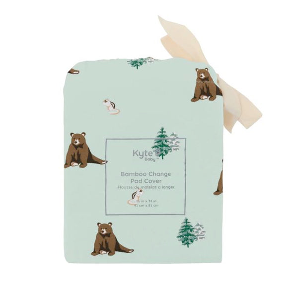 Kyte Baby Printed Change Pad Cover in Trail Baby Charlotte Canada