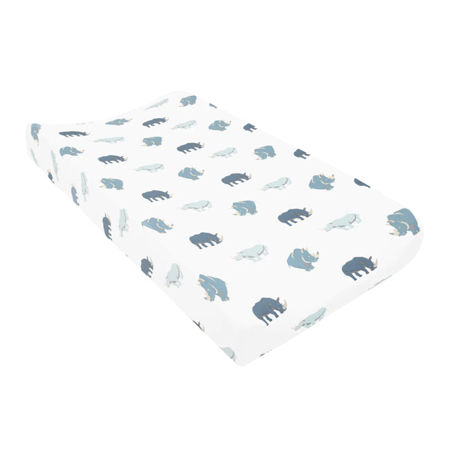 Kyte Baby Printed Change Pad Cover in Rhino