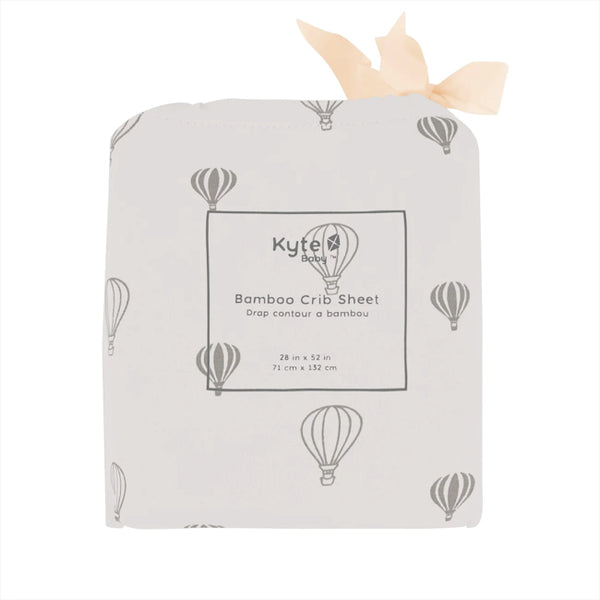 Kyte Baby Printed Crib Sheet in Hot Air Balloon Baby Charlotte Canada