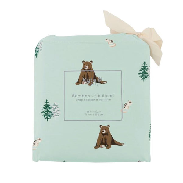 Kyte Baby Printed Crib Sheet in Trail Baby Charlotte Canada