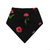 Kyte Baby Printed Bib in Midnight Poppies