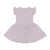 Kyte Baby Short Sleeve Pocket Dress in Wisteria