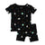 Kyte Baby Short Sleeve Toddler Pajama Set in Midnight Party
