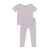 Kyte Baby Short Sleeve with Pants Pajamas in Wisteria