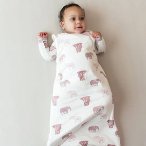 Kyte Baby 1.0 Tog Printed Sleep Bag in Elephant