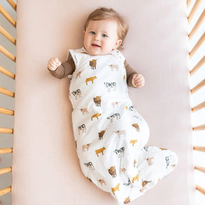 Kyte Baby 1.0 Tog Printed Sleep Bag in Moo