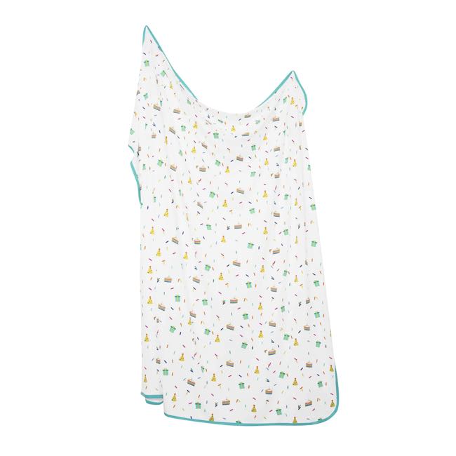 Kyte Baby Printed Swaddle Blanket in Cloud Party