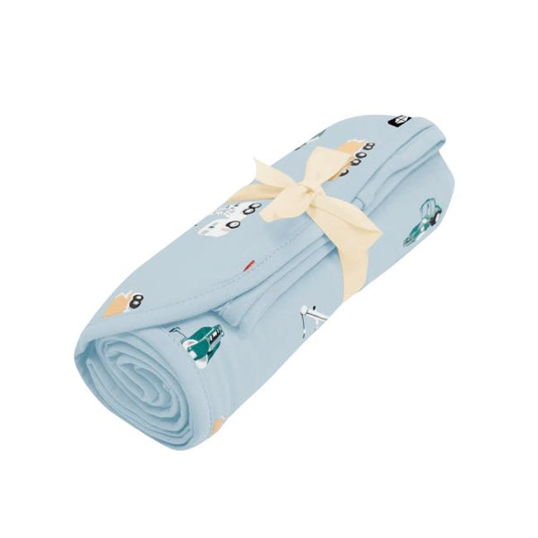 Kyte Baby Printed Swaddle Blanket in Construction Baby Charlotte Canada